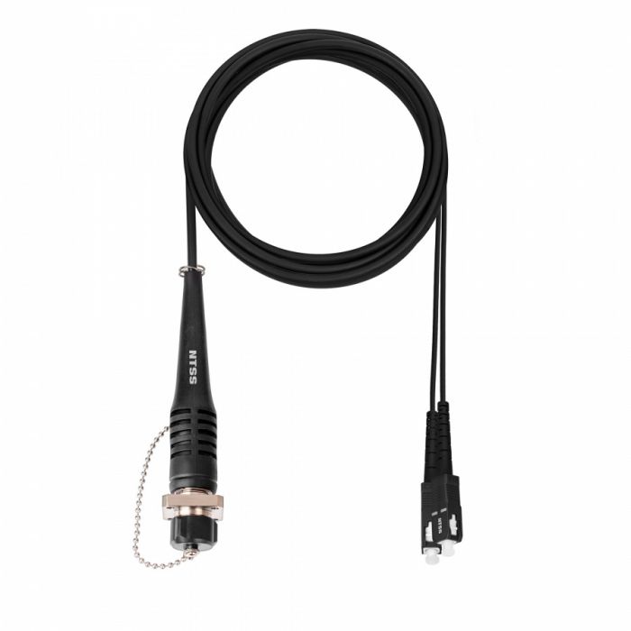 Сборка кабельная 2 волокна, SC/UPC-ODC/Socket 9/125мкм, вывод 0.3м, буфер 3мм, длина 5м