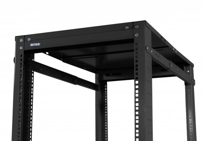 Крыша для стойки NTSS универсальной двухрамной 600-1000мм, черный RAL 9005