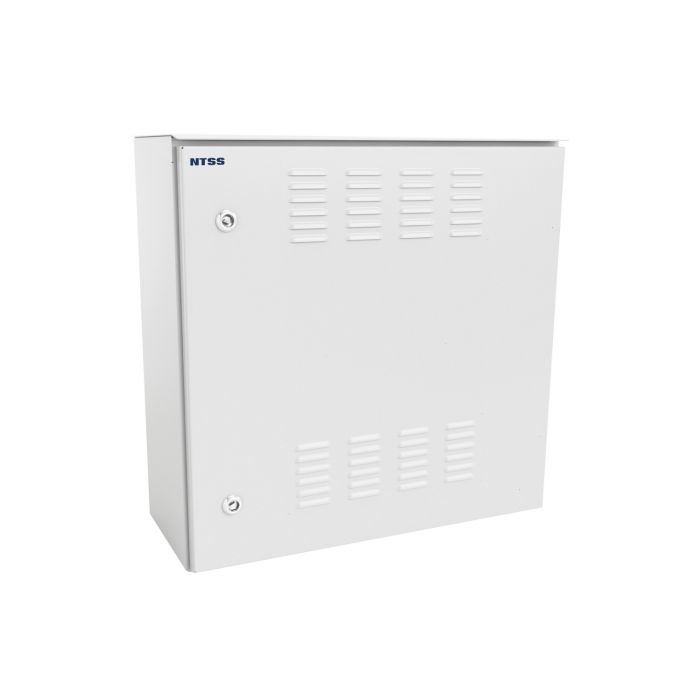 Шкаф настенный климатический NTSS WT 18U (ШхВхГ) 600x970x350 мм, 4 профиля 19, с обогревом 150W, IP55, серый RAL 7035