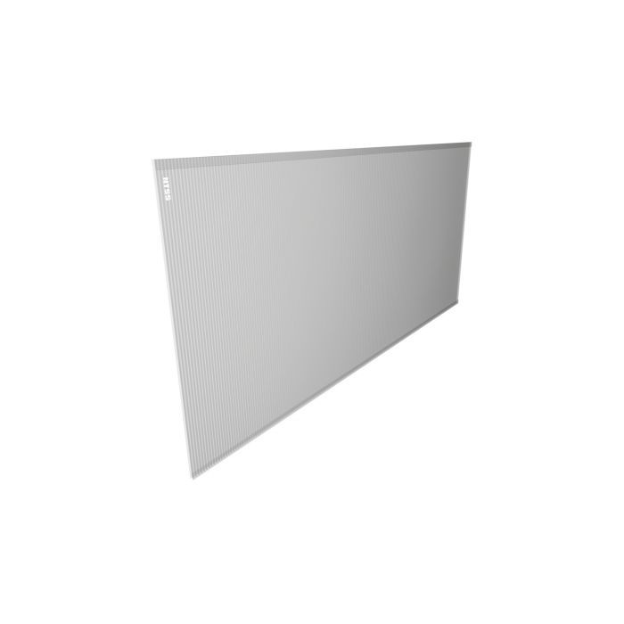 19" Панель заглушка 24U, поликарбонат, безинструментальная, на магнитной ленте