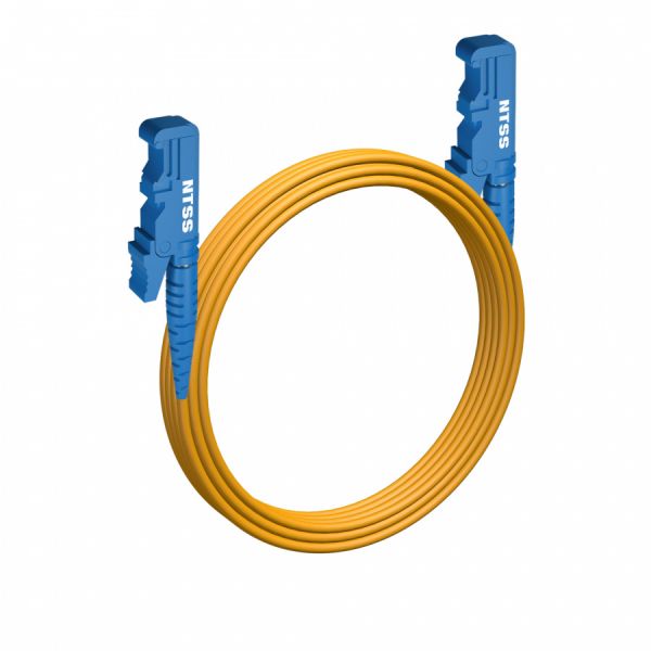 Шнур оптический NTSS spc E2000/UPC-E2000/UPC 9/125 3.0мм 15м LSZH (патч-корд)
