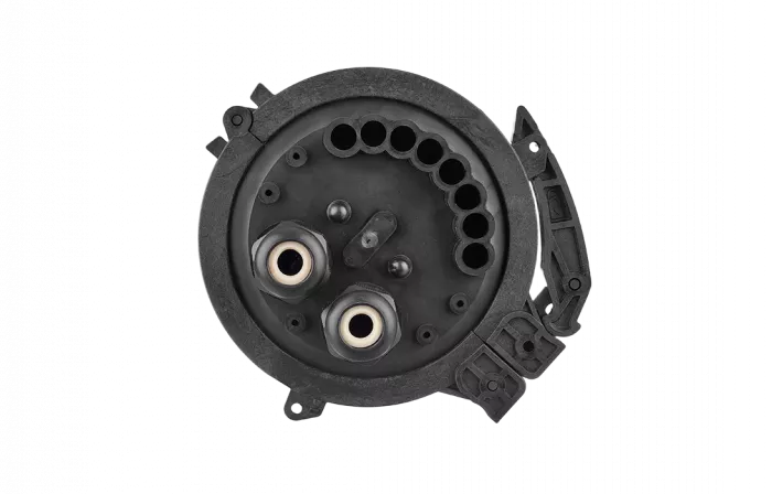 Муфта-кросс МКО-С6/СМ4-1PLC8-SC/APC-10SC-10SC/APC-1SC/APC ССД