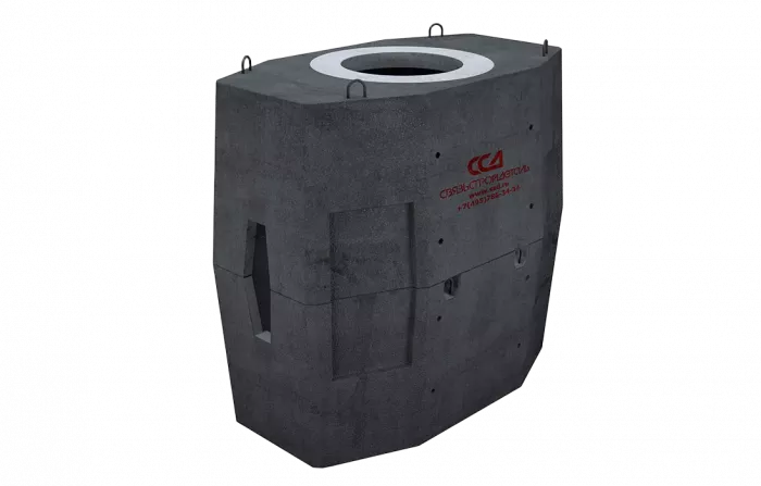 Колодец ККСр-3-80 ГЕК (B25) в 2х слойной гидроизоляции Колодец ККСр-3-80 ГЕК (B25) в 2х слойной гидроизоляции