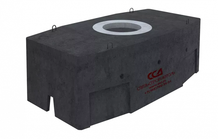 Колодец ККСр-5-10 ГЕК (B25) в гидроизоляции Колодец ККСр-5-10 ГЕК (B25) в гидроизоляции