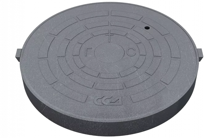 Крышка люка полимерно-композитного типа  Л ССД