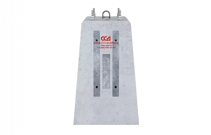 Фундамент для светофоров с наклонной лестницей и двумя трансф. ящиками ФС 110х70 15378-00-00