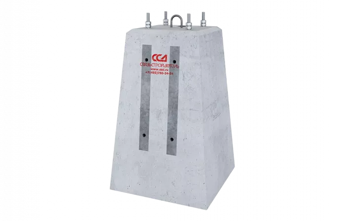 Фундамент типа II для светофоров с наклонной лестницей ФС 110х70 13238-00-00