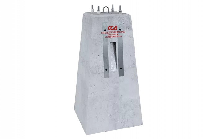 Фундамент усиленный для светофоров с наклонной лестницей ФС 150х77 15379-00-00
