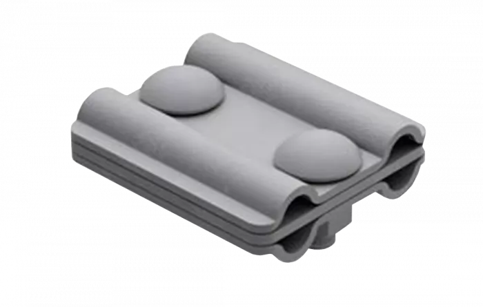 NG3107CU Параллельный зажим с разд.пластиной,медь