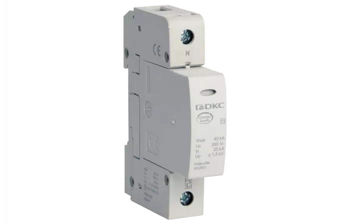 NX2013 УЗИП, класс II, 1-полюсный, N-PE, 40кА (