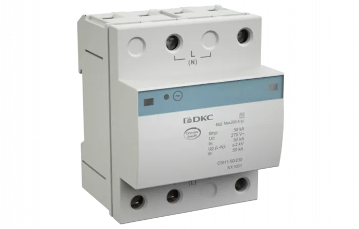 NX3011 УЗИП, класс II+III, 2-полюсный, L-N-PE,