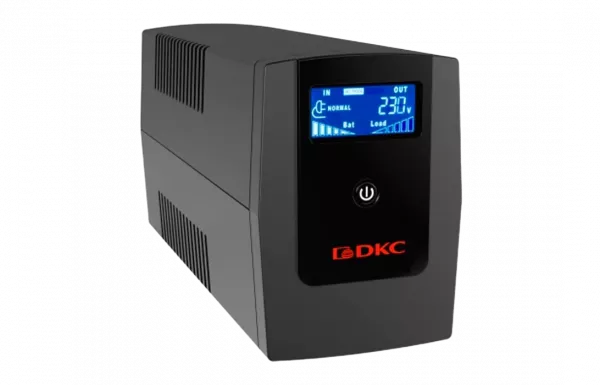 INFOLCD1200I Линейно-интерактивный ИБП, Info, 1200VA/720W, 4xIEC C13, USB + RJ45, LCD, 2x7Aч