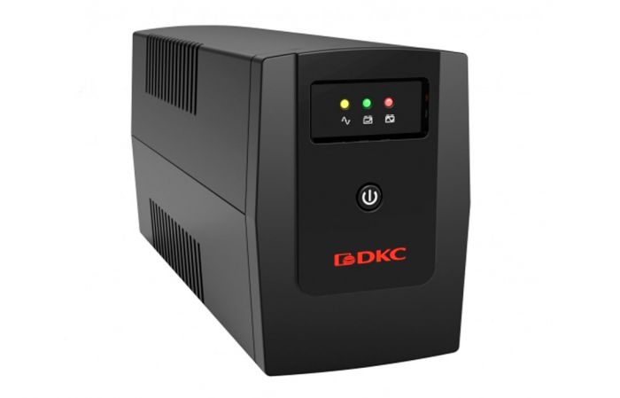 INFO600S Линейно-интерактивный ИБП, Info, 600VA/360W, 2xSchuko, 1x7Aч