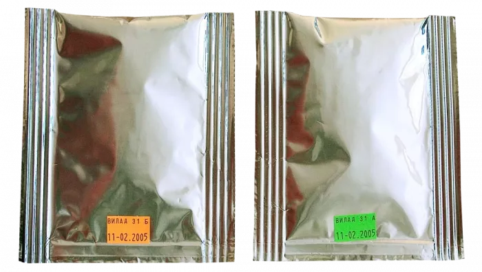 Герметик Вилад 31 (комп.А и Б 140 гр) для МГНМ 19/29 с перчатками