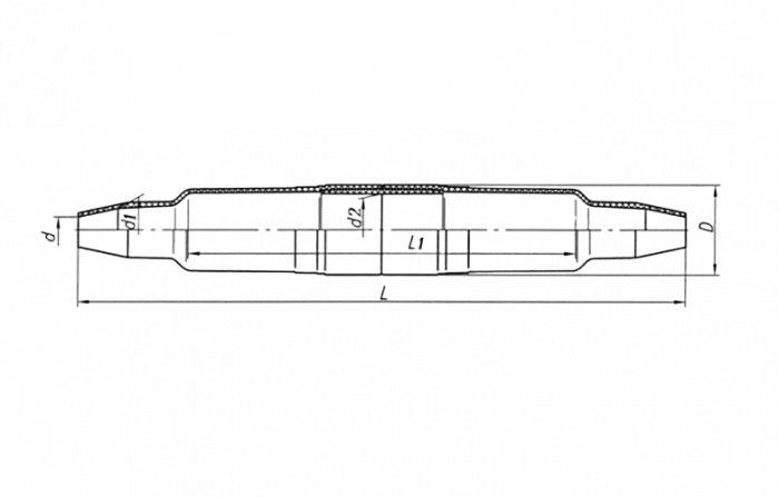 Муфта п/эт прямая МПП 2/4 ССД