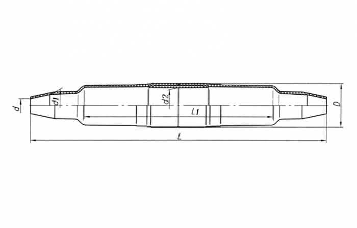 Муфта п/эт прямая МПП 2 ССД