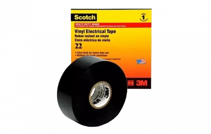 7000031345 Scotch 22 изоляционная лента высшего класса, 38мм х 33м х 0,25мм