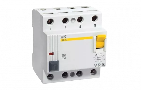 MDV10-4-040-030 УЗО ВД1-63 4Р 40А 30мА ИЭК