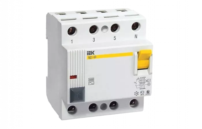 MDV10-4-040-030 УЗО ВД1-63 4Р 40А 30мА ИЭК
