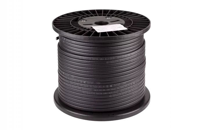 51-0636 Кабель греющий саморегулирующийся PROconnect, экранированный, с защитой от ультрафилолета, SRL 30-2CR (UV) (30Вт/1м), 200 м