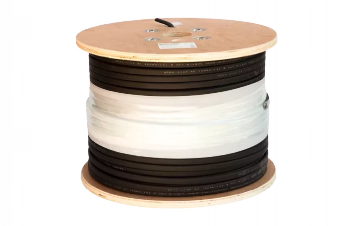 51-0635 Кабель греющий саморегулирующийся PROconnect, экранированный, с защитой от ультрафиолета, SRL 40-2CR (UV) (40Вт/1м), 200 м