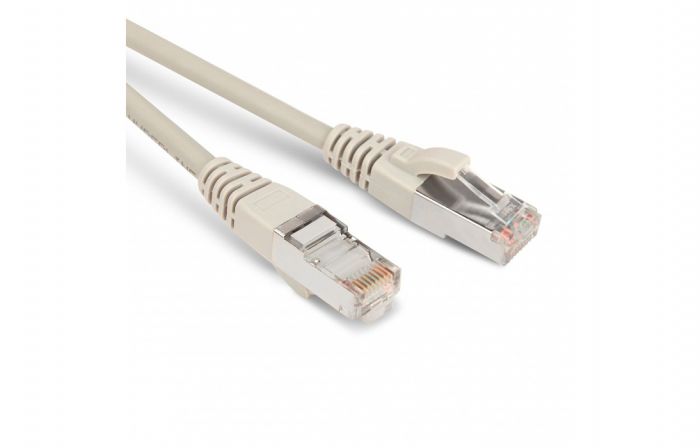 42309 Hyperline PC-LPM-STP-RJ45-RJ45-C5e-1.5M-LSZH-GY Патч-корд F/UTP, экранированный, Cat.5e, LSZH, 1.5 м, серый