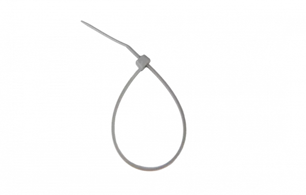 07-0151-3 Хомут-стяжка кабельная нейлоновая REXANT 150 x3,6 мм, серая, упаковка 100 шт.