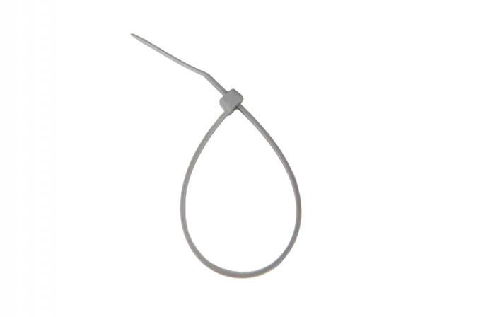 07-0151-3 Хомут-стяжка кабельная нейлоновая REXANT 150 x3,6 мм, серая, упаковка 100 шт.