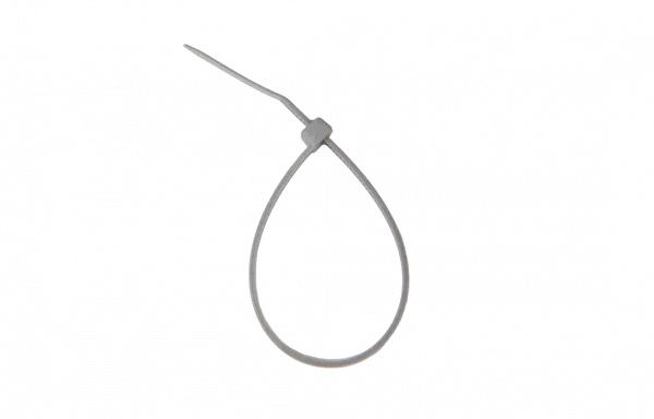 07-0150-3 Хомут-стяжка кабельная нейлоновая REXANT 150 x2,5 мм, серая, упаковка 100 шт.