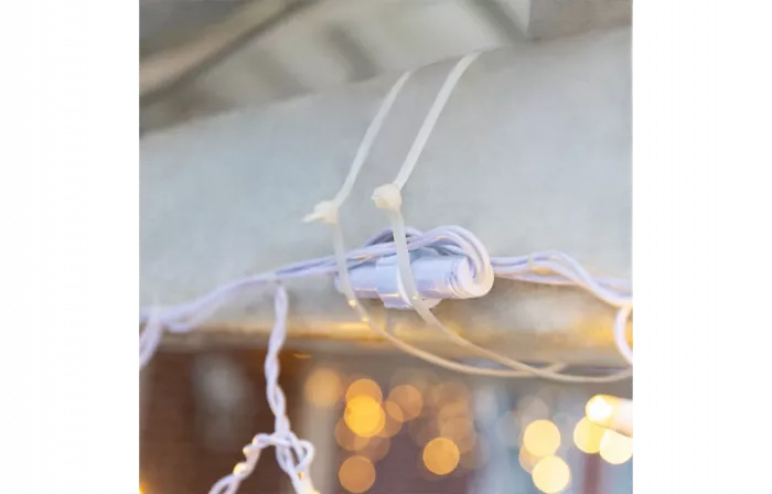 07-0450-5 Хомут-стяжка кабельная нейлоновая REXANT 450 x4,8 мм, белая, упаковка 100 шт.