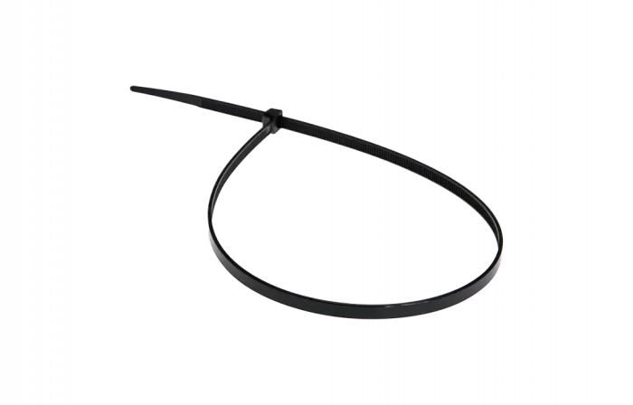 07-0451-5 Хомут-стяжка кабельная нейлоновая REXANT 450 x4,8 мм, черная, упаковка 100 шт.