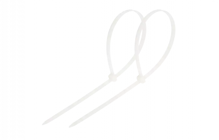 07-0500 Хомут-стяжка кабельная нейлоновая REXANT 500 x4,8 мм, белая, упаковка 100 шт.