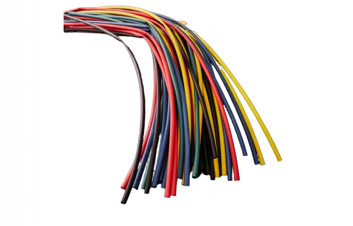 29-0156 Набор термоусадочной трубки REXANT 6,0/3,0 мм, пять цветов, упаковка 50 шт. по 1 м