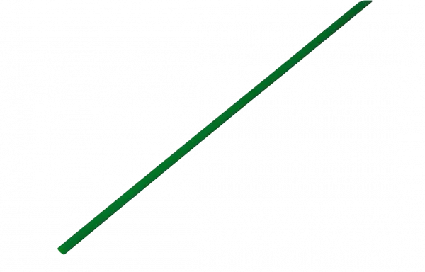 20-1503 Термоусадочная трубка REXANT 1,5/0,75 мм, зеленая, упаковка 50 шт. по 1 м