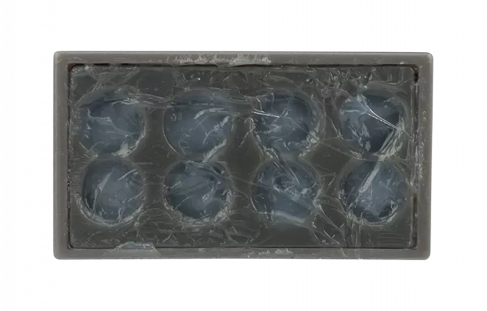 07-3080 Экспресс-клемма с пастой, 8-проводная до 2,5 мм?, серая (50 шт./уп.) (773-308) REXANT