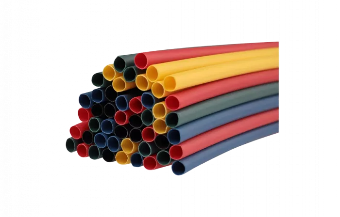 29-0154 Набор термоусадочной трубки REXANT 4,0/2,0 мм, пять цветов, упаковка 50 шт. по 1 м