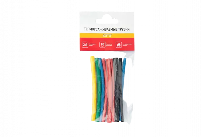 29-0101 Набор термоусадочных трубок №1 (АВТО) REXANT (упак. 10 шт)