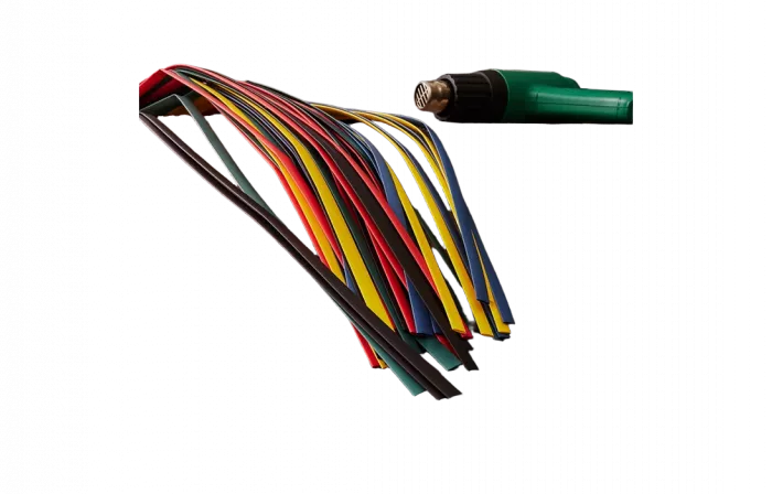 29-0158 Набор термоусадочной трубки REXANT 8,0/4,0 мм, пять цветов, упаковка 50 шт. по 1 м