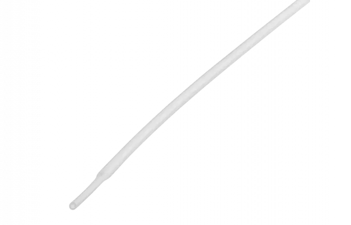 20-1001 Термоусадочная трубка REXANT 1,0/0,5 мм, белая, упаковка 50 шт. по 1 м