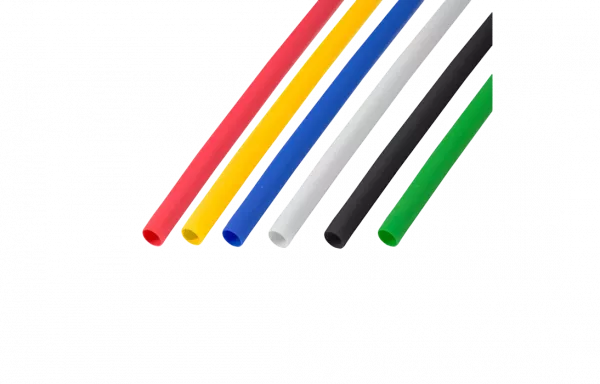 29-0155 Набор термоусадочной трубки REXANT 5,0/2,5 мм, пять цветов, упаковка 50 шт. по 1 м