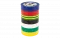 KR-09-2010-E Набор изоляционных лент KRANZ 0.13х15 мм, 10 м, 7 цветов