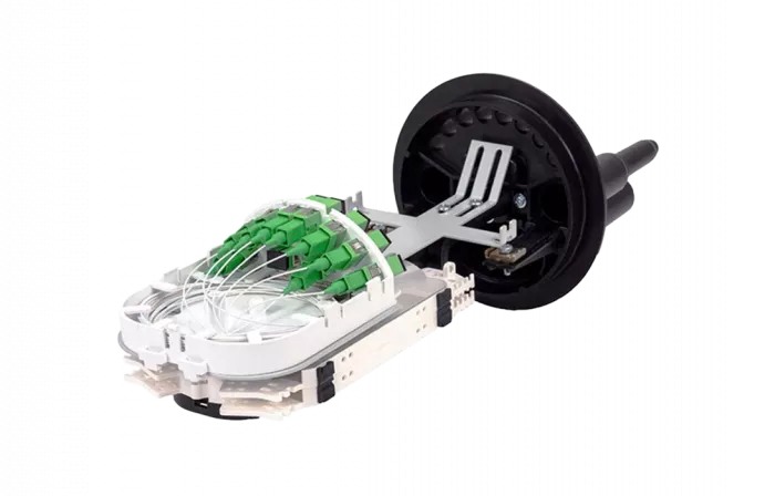 Муфта-кросс МКО-У6/CM4-1PLC8-SC/APC-10SC-10SC/APC-1SC/APC ССД