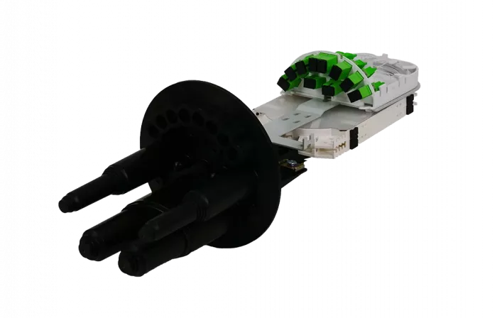 Муфта-кросс МКО-У6/СМ4-2PLC4-SC/APC-10SC/APC-2SC/APC ССД