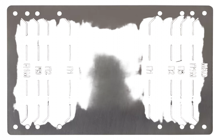 Шаблон для крепления муфт к УПМК-Панда ССД