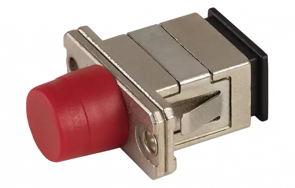 Адаптер (розетка) переходная  FC-SC SM D-типа