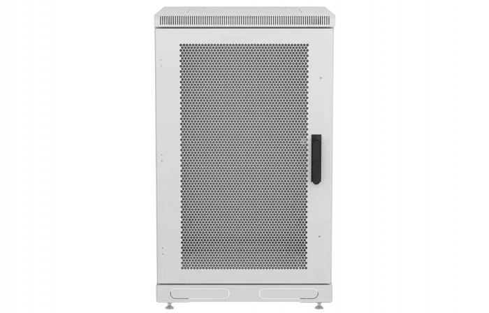 Шкаф телекоммуникационный напольный 19",18U(600x1000), ШТ-НП-18U-600-1000-П, передняя дверь перфорированная ССД