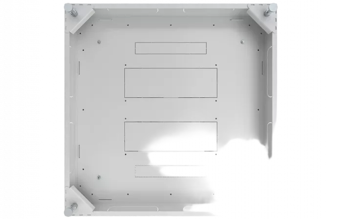 Шкаф телекоммуникационный напольный 19",47U(800x1000), ШТ-НП-47U-800-1000-ПП, передняя и задняя дверь перфорированная ССД