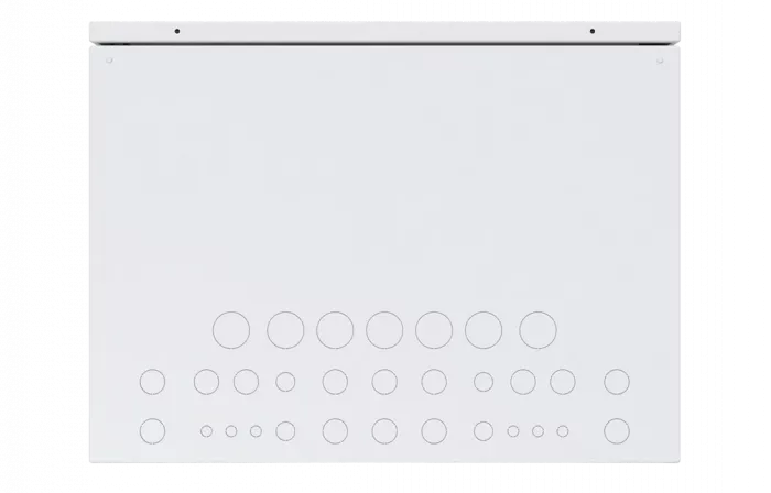 Шкаф климатический телекоммуникационный навесной 19",12U(600x450), ШКТ-НВ-12U-600-450 ССД