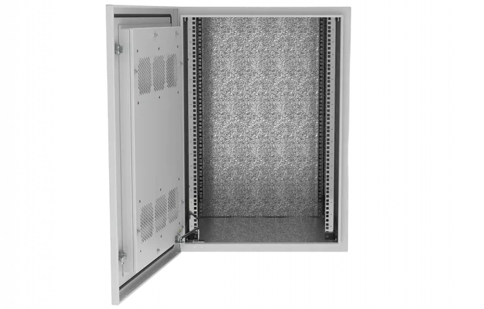 Шкаф климатический телекоммуникационный навесной 19",18U(600x550), ШКТ-НВ-18U-600-550 ССД