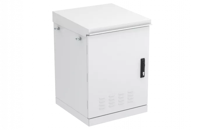 Шкаф климатический телекоммуникационный напольный 19",12U(600x1000) ШКТ-НП-12U-600-1000 ССД